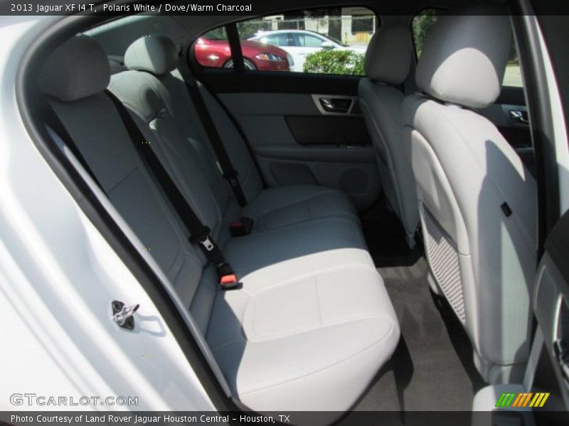 Polaris White / Dove/Warm Charcoal 2013 Jaguar XF I4 T