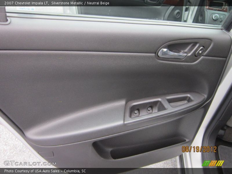 Silverstone Metallic / Neutral Beige 2007 Chevrolet Impala LT