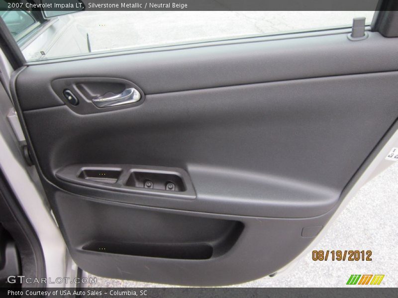 Silverstone Metallic / Neutral Beige 2007 Chevrolet Impala LT