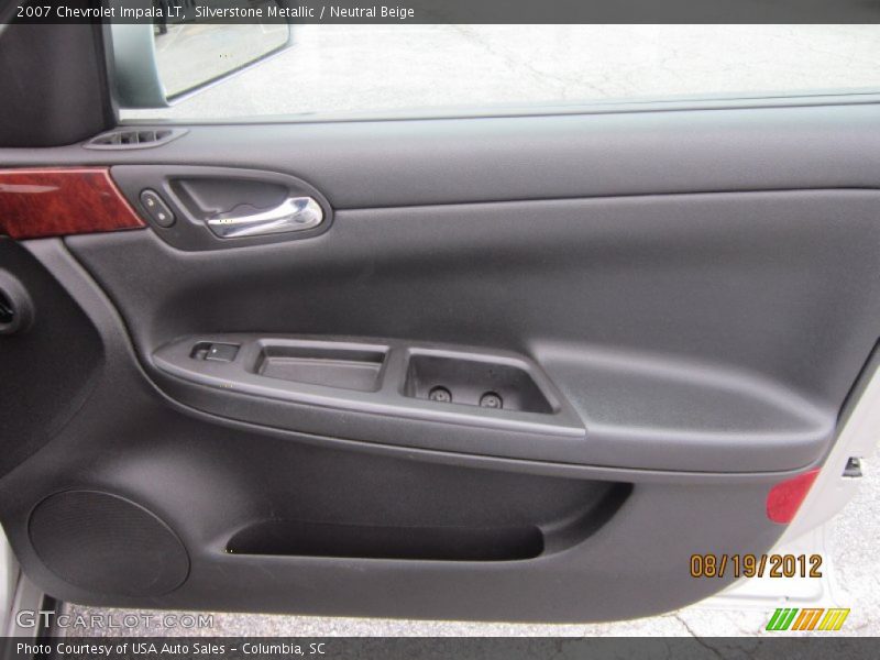 Silverstone Metallic / Neutral Beige 2007 Chevrolet Impala LT
