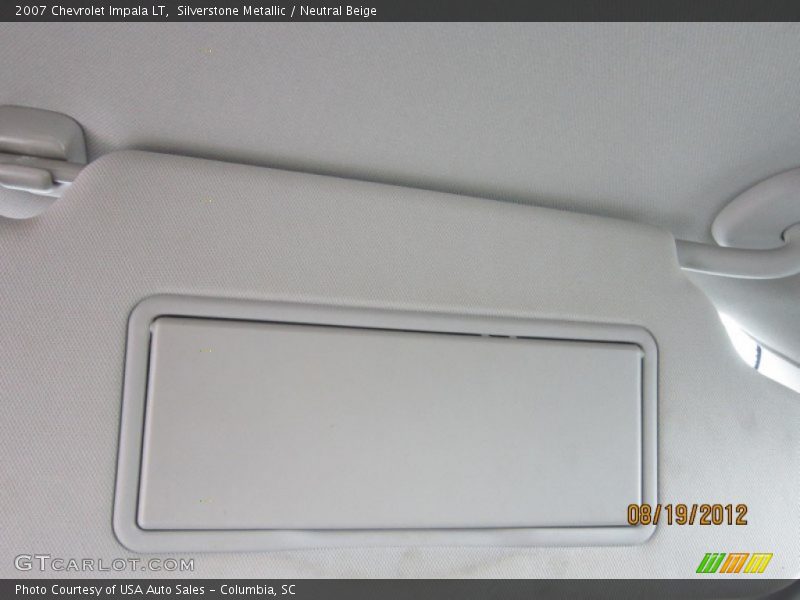 Silverstone Metallic / Neutral Beige 2007 Chevrolet Impala LT