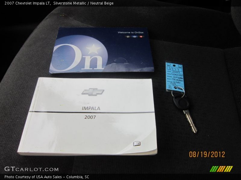Silverstone Metallic / Neutral Beige 2007 Chevrolet Impala LT