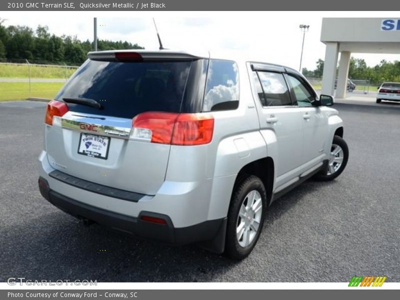 Quicksilver Metallic / Jet Black 2010 GMC Terrain SLE