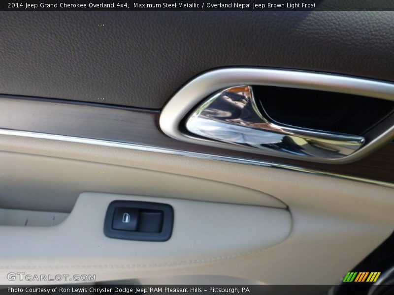 Maximum Steel Metallic / Overland Nepal Jeep Brown Light Frost 2014 Jeep Grand Cherokee Overland 4x4