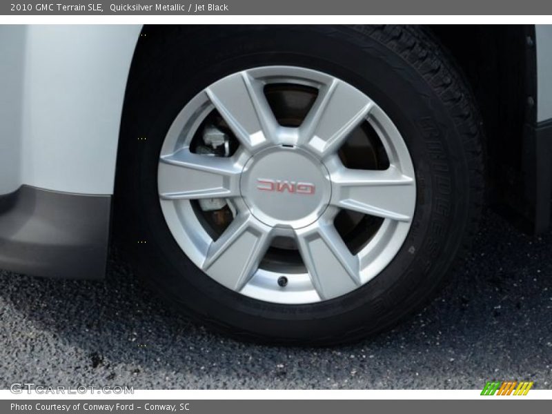 Quicksilver Metallic / Jet Black 2010 GMC Terrain SLE