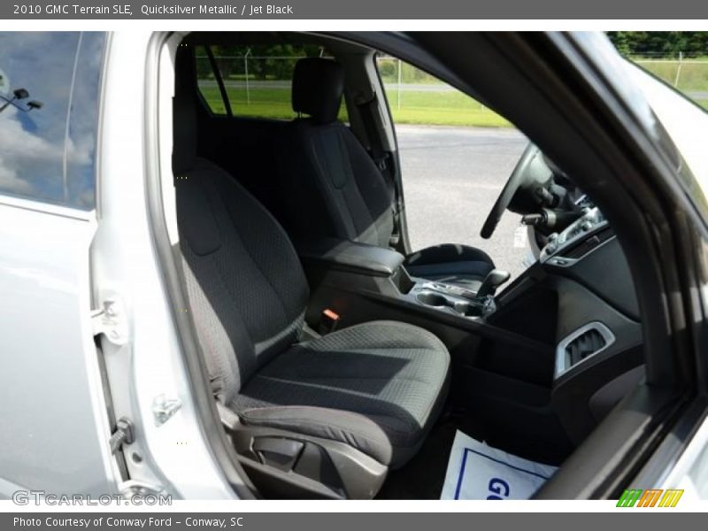 Quicksilver Metallic / Jet Black 2010 GMC Terrain SLE