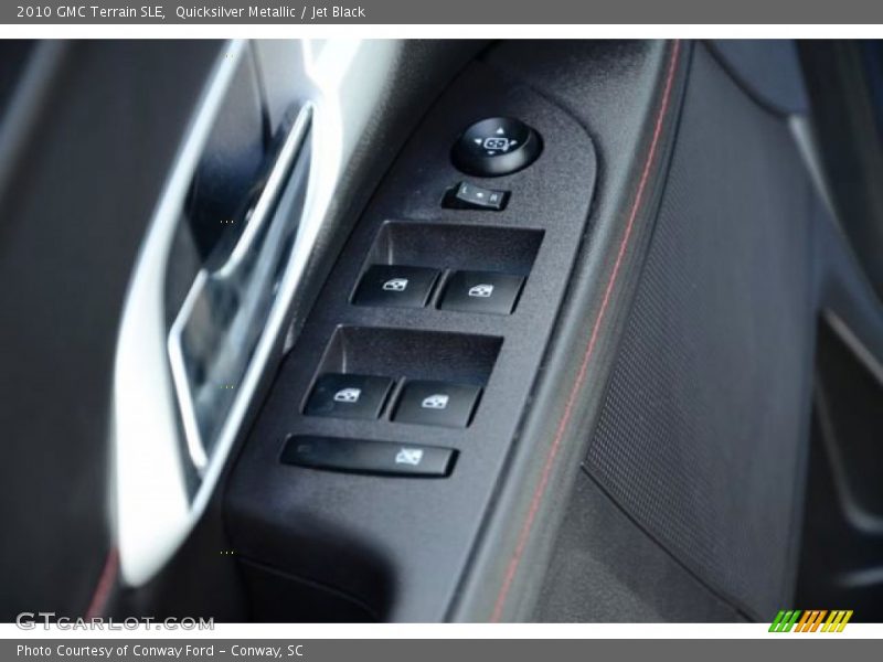 Quicksilver Metallic / Jet Black 2010 GMC Terrain SLE