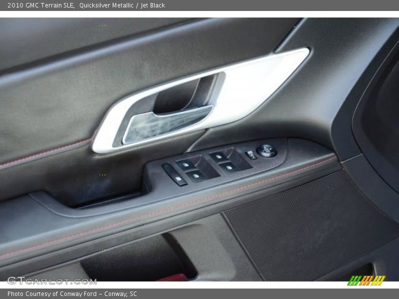 Quicksilver Metallic / Jet Black 2010 GMC Terrain SLE