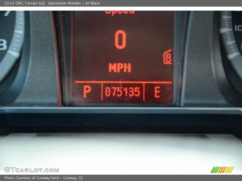 Quicksilver Metallic / Jet Black 2010 GMC Terrain SLE