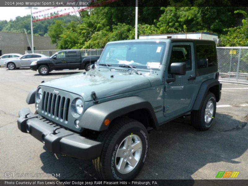 Anvil / Black 2014 Jeep Wrangler Sport S 4x4