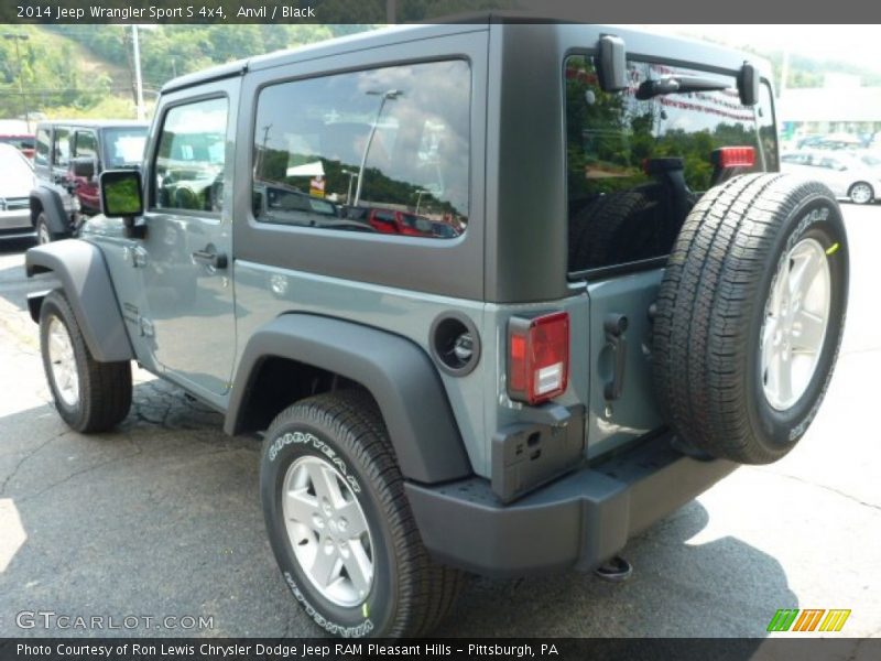 Anvil / Black 2014 Jeep Wrangler Sport S 4x4