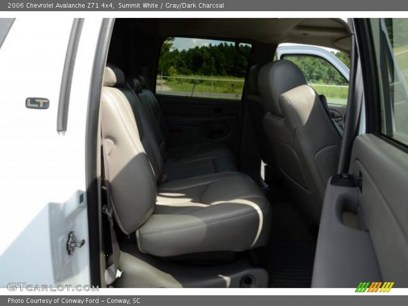 Summit White / Gray/Dark Charcoal 2006 Chevrolet Avalanche Z71 4x4