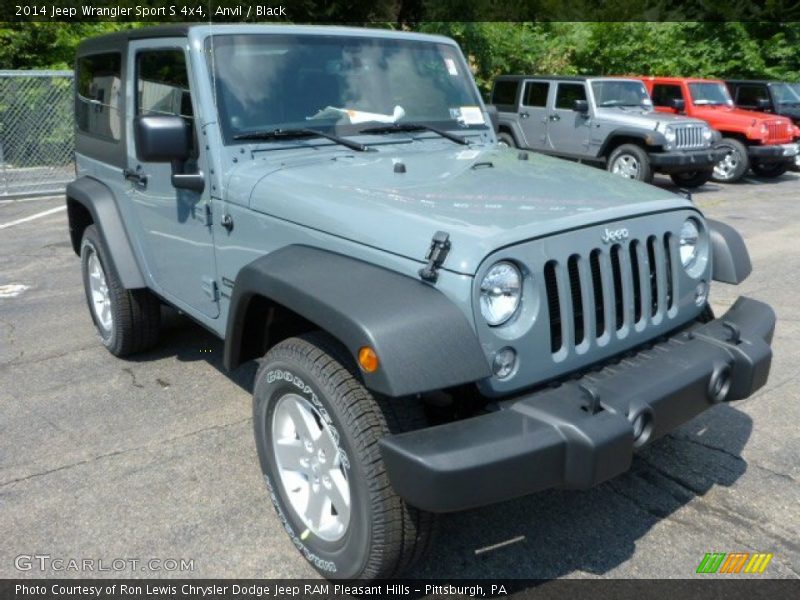 Front 3/4 View of 2014 Wrangler Sport S 4x4