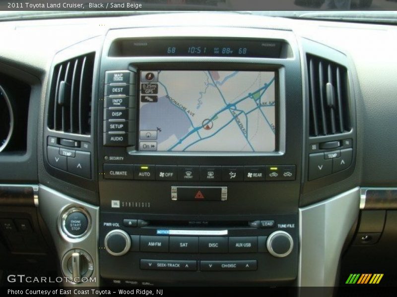 Black / Sand Beige 2011 Toyota Land Cruiser