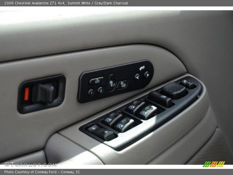 Summit White / Gray/Dark Charcoal 2006 Chevrolet Avalanche Z71 4x4