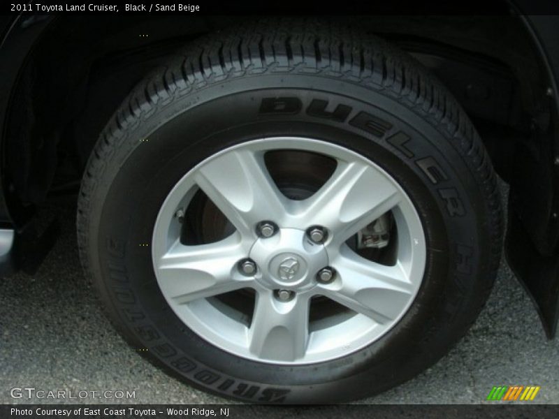 Black / Sand Beige 2011 Toyota Land Cruiser