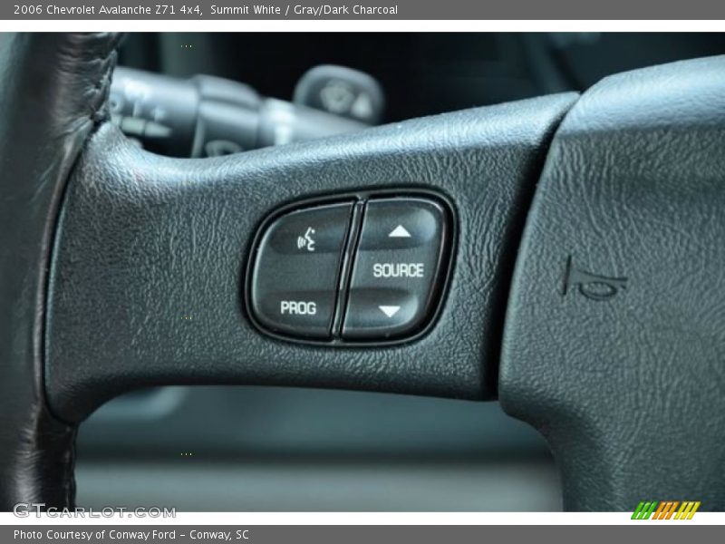 Summit White / Gray/Dark Charcoal 2006 Chevrolet Avalanche Z71 4x4