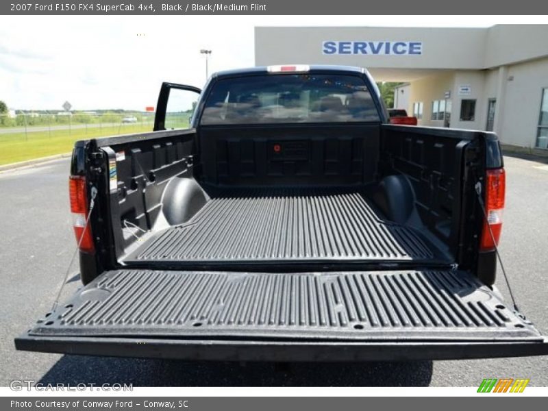 Black / Black/Medium Flint 2007 Ford F150 FX4 SuperCab 4x4