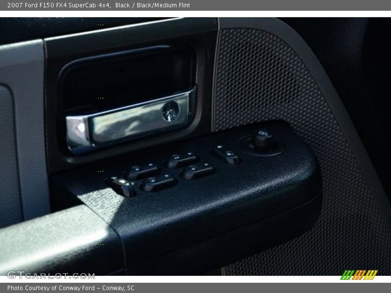 Black / Black/Medium Flint 2007 Ford F150 FX4 SuperCab 4x4