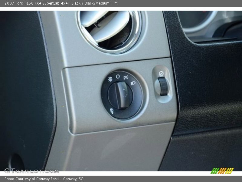 Black / Black/Medium Flint 2007 Ford F150 FX4 SuperCab 4x4