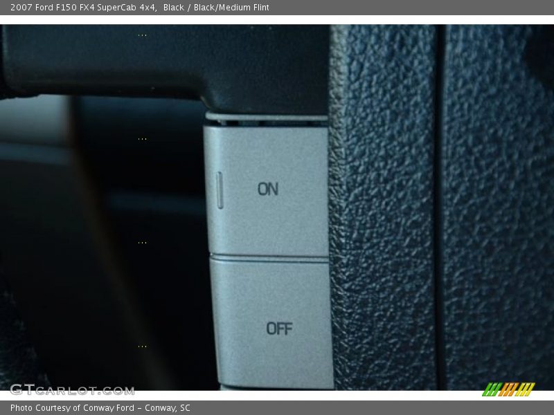 Black / Black/Medium Flint 2007 Ford F150 FX4 SuperCab 4x4
