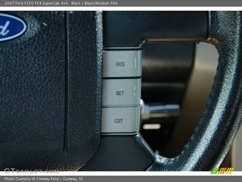 Black / Black/Medium Flint 2007 Ford F150 FX4 SuperCab 4x4
