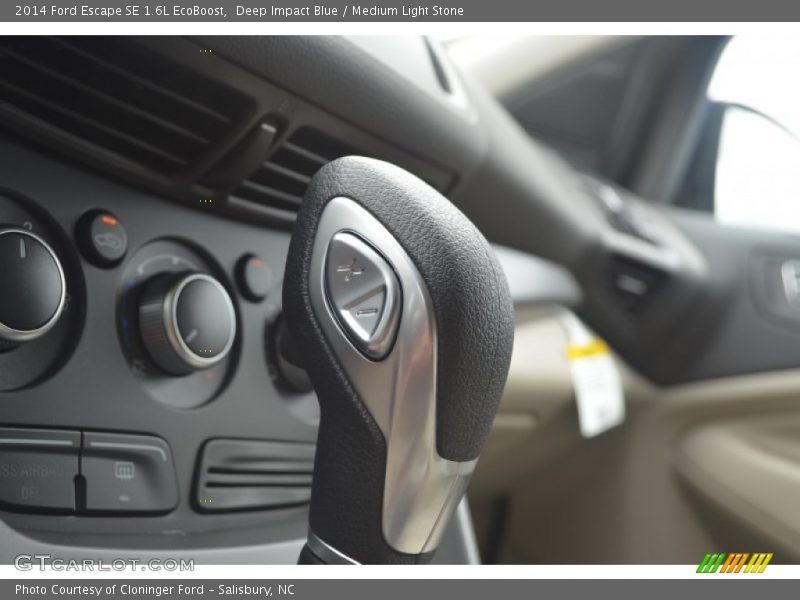 Deep Impact Blue / Medium Light Stone 2014 Ford Escape SE 1.6L EcoBoost