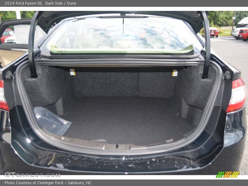  2014 Fusion SE Trunk