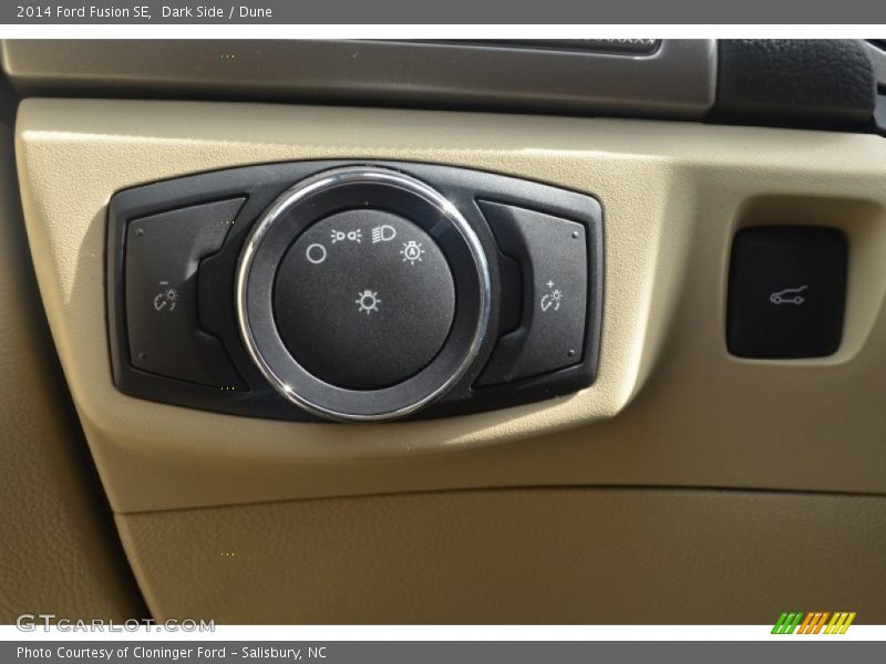 Controls of 2014 Fusion SE