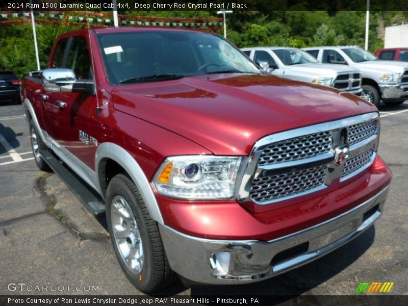 Front 3/4 View of 2014 1500 Laramie Quad Cab 4x4