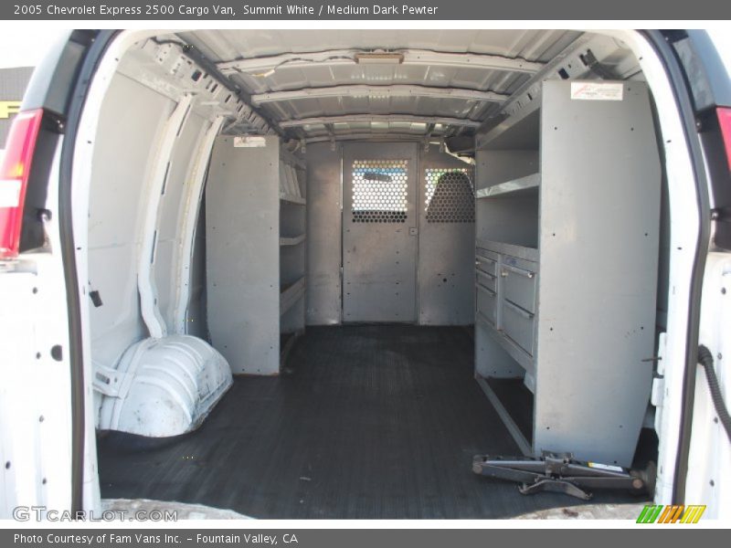 Summit White / Medium Dark Pewter 2005 Chevrolet Express 2500 Cargo Van