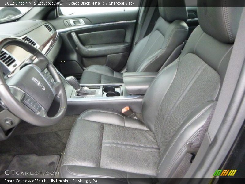 Front Seat of 2012 MKS EcoBoost AWD