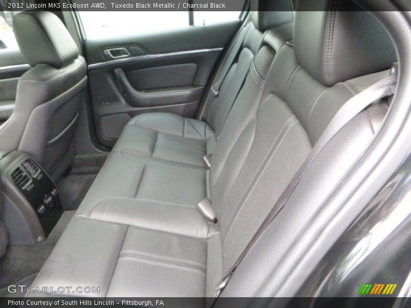Rear Seat of 2012 MKS EcoBoost AWD