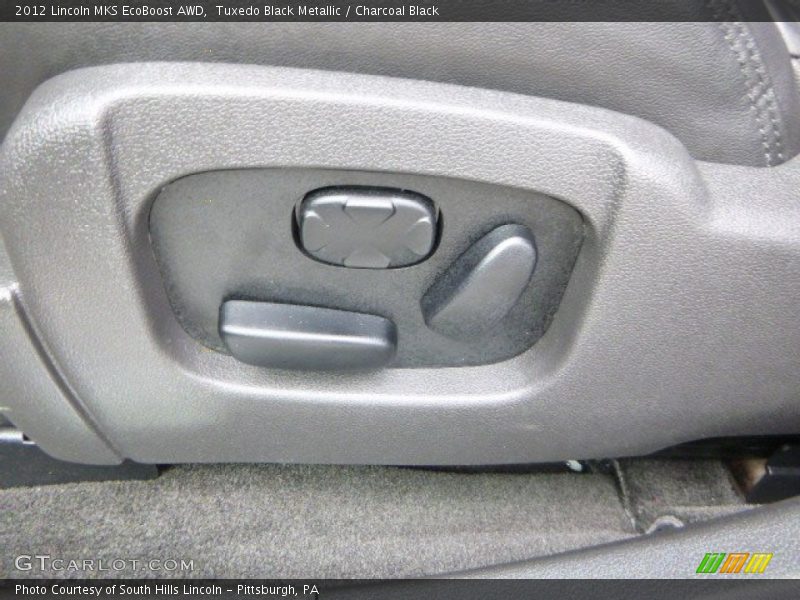 Tuxedo Black Metallic / Charcoal Black 2012 Lincoln MKS EcoBoost AWD