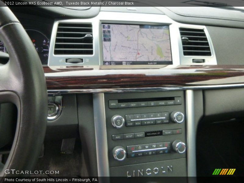 Controls of 2012 MKS EcoBoost AWD