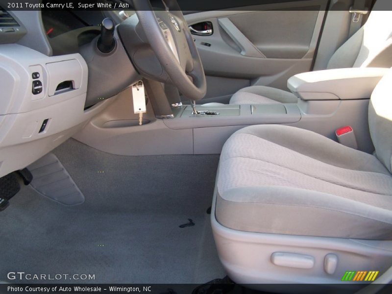 Super White / Ash 2011 Toyota Camry LE