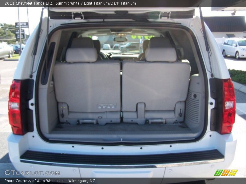 Summit White / Light Titanium/Dark Titanium 2011 Chevrolet Tahoe LTZ