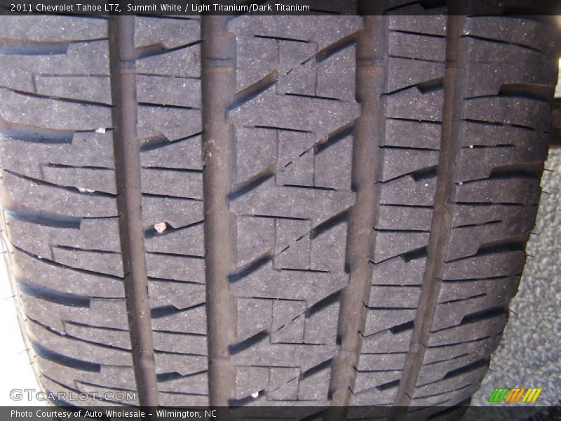 Summit White / Light Titanium/Dark Titanium 2011 Chevrolet Tahoe LTZ