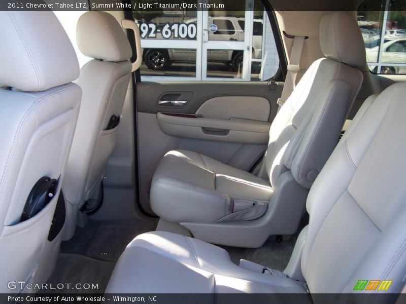 Summit White / Light Titanium/Dark Titanium 2011 Chevrolet Tahoe LTZ