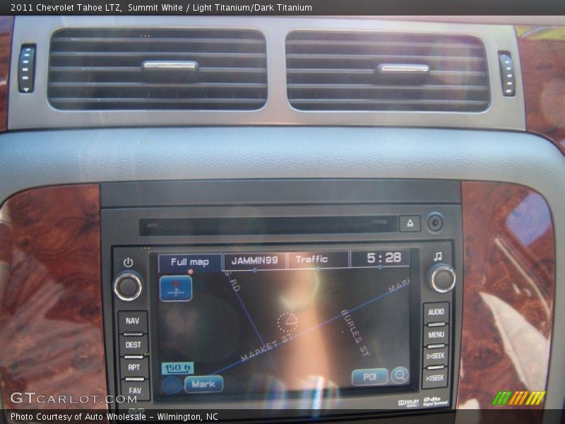 Summit White / Light Titanium/Dark Titanium 2011 Chevrolet Tahoe LTZ