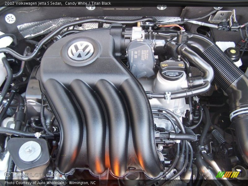 Candy White / Titan Black 2012 Volkswagen Jetta S Sedan