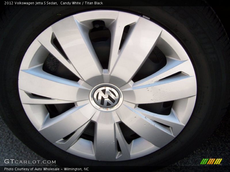 Candy White / Titan Black 2012 Volkswagen Jetta S Sedan