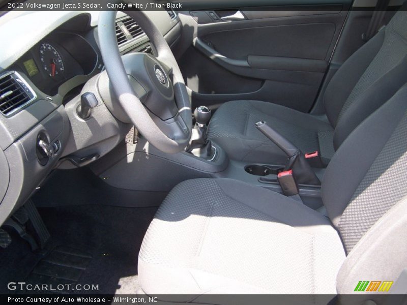 Candy White / Titan Black 2012 Volkswagen Jetta S Sedan