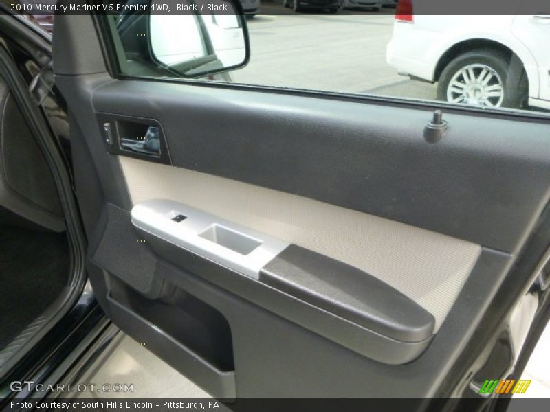 Black / Black 2010 Mercury Mariner V6 Premier 4WD