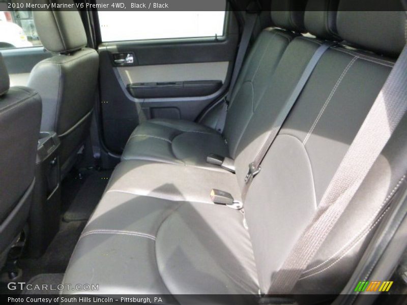 Black / Black 2010 Mercury Mariner V6 Premier 4WD