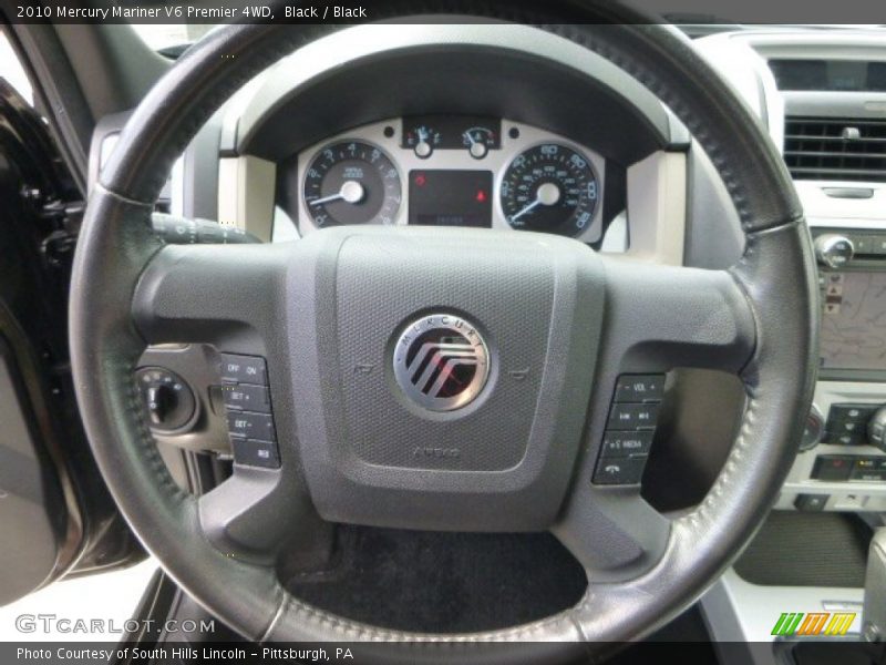  2010 Mariner V6 Premier 4WD Steering Wheel