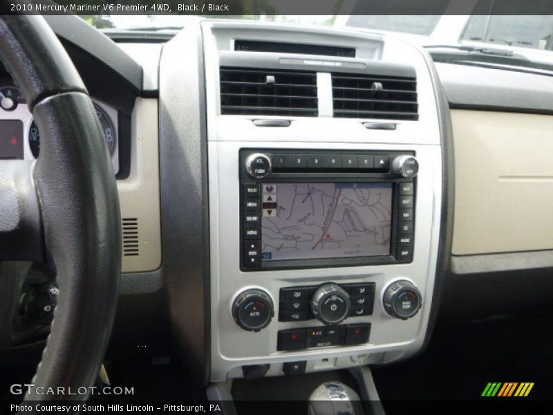 Controls of 2010 Mariner V6 Premier 4WD