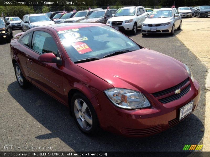 Sport Red / Ebony 2009 Chevrolet Cobalt LT Coupe
