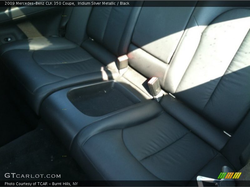 Iridium Silver Metallic / Black 2009 Mercedes-Benz CLK 350 Coupe