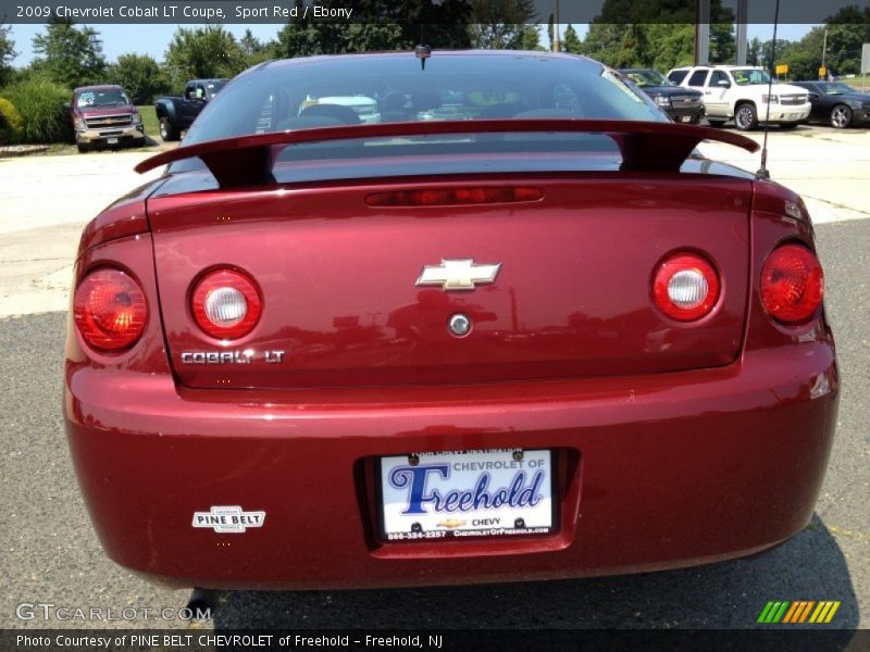Sport Red / Ebony 2009 Chevrolet Cobalt LT Coupe
